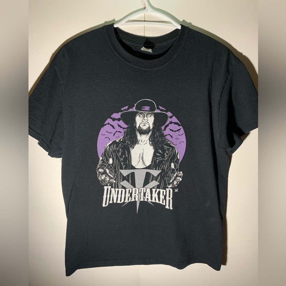 Y2K wwe undertaker graphic shirt